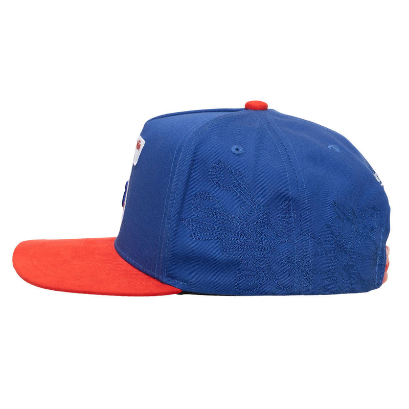 NBA MAY FLOWERS PRO SNAPBACK HWC 76ERS - Blue - Image 3 NBA MAY FLOWERS PRO SNAPBACK HWC 76ERS - Blue - Image 3