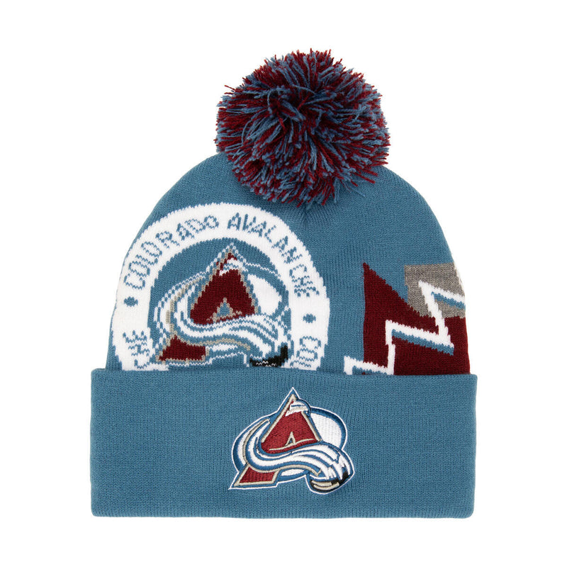 NHL THOSE DAYS KNIT AVALANCHE Light Blue HPCK7272-CAVYYPPPLTBL - Image 1 NHL THOSE DAYS KNIT AVALANCHE Light Blue HPCK7272-CAVYYPPPLTBL - Image 1