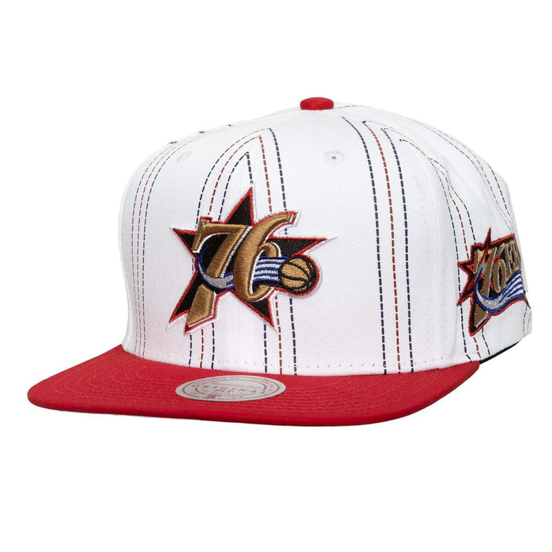 NBA TRIPLIN SNAPBACK HWC 76ERS - White - Image 1 NBA TRIPLIN SNAPBACK HWC 76ERS - White - Image 1