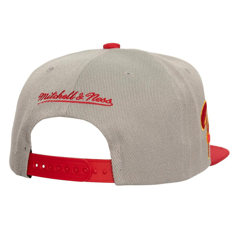 NBA KNOCK OUT PANEL SNAPBACK HWC ROCKETS Grey HS8041-HROGREY - Image 2 NBA KNOCK OUT PANEL SNAPBACK HWC ROCKETS Grey HS8041-HROGREY - Image 2