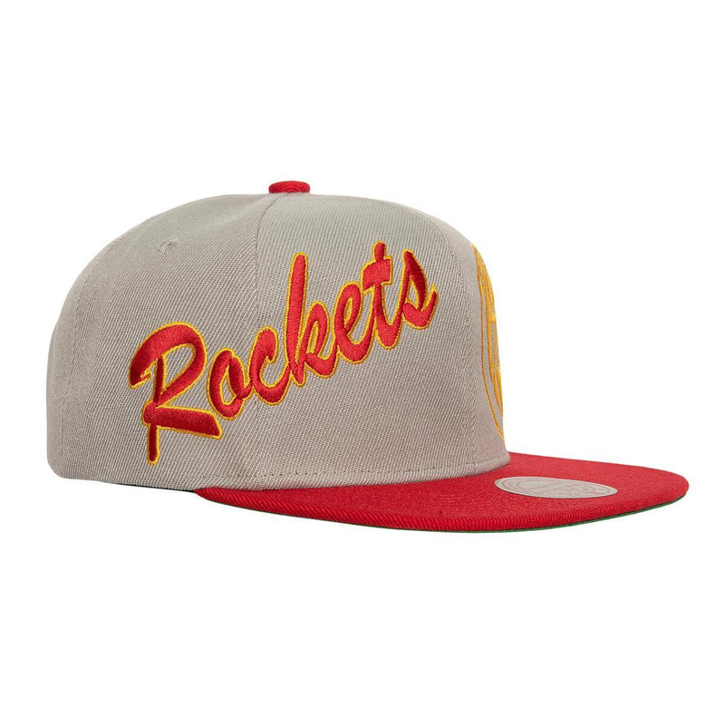 NBA KNOCK OUT PANEL SNAPBACK HWC ROCKETS Grey HS8041-HROGREY - Image 3 NBA KNOCK OUT PANEL SNAPBACK HWC ROCKETS Grey HS8041-HROGREY - Image 3
