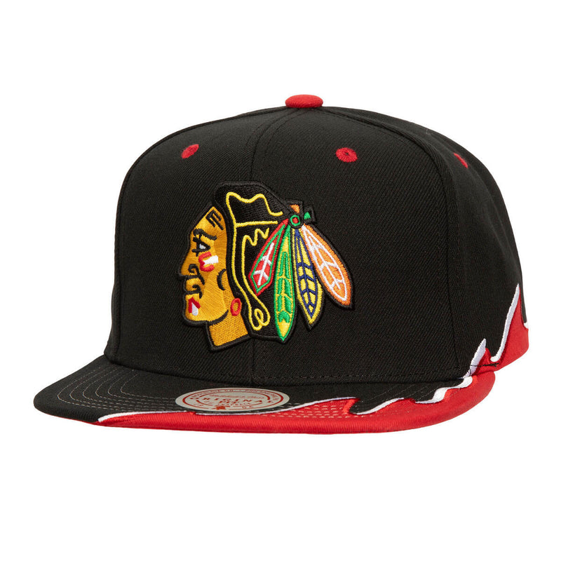 NHL RISING TIDE SNAPBACK BLACKHAWKS Black HS8502-CBHBLCK - Image 1 NHL RISING TIDE SNAPBACK BLACKHAWKS Black HS8502-CBHBLCK - Image 1