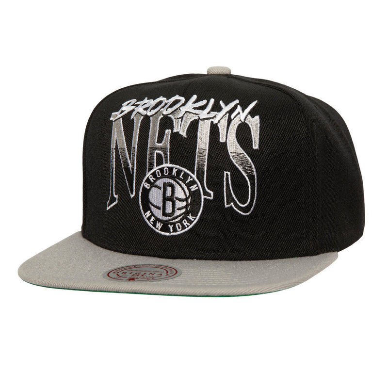 NBA RISE UP SNAPBACK NETS Black HS8507-BNEBLCK - Image 1 NBA RISE UP SNAPBACK NETS Black HS8507-BNEBLCK - Image 1