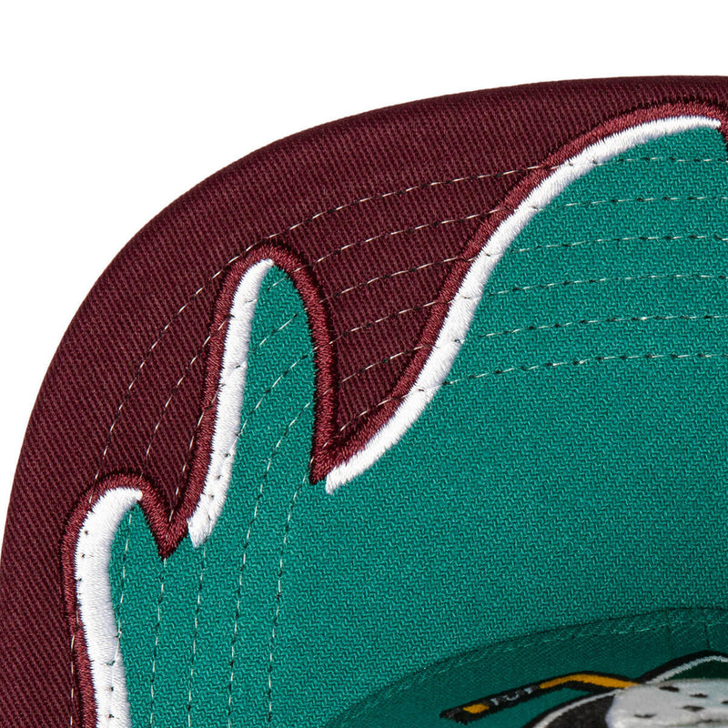 NHL RISING TIDE SNAPBACK VNTG DUCKS Teal HS8508-ADUTEAL - Image 3 NHL RISING TIDE SNAPBACK VNTG DUCKS Teal HS8508-ADUTEAL - Image 3
