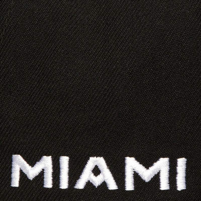MLS EVERGREEN BLACK WHITE SNAPBACK MIAMI CF Black HS8541-IMCBLCK - Image 3 MLS EVERGREEN BLACK WHITE SNAPBACK MIAMI CF Black HS8541-IMCBLCK - Image 3