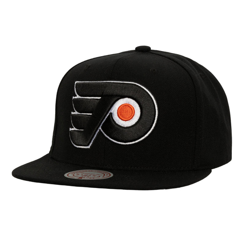 NHL CONFERENCE PATCH SNAPBACK VNTG FLYERS Black HS8582-PFLBLCK - Image 1 NHL CONFERENCE PATCH SNAPBACK VNTG FLYERS Black HS8582-PFLBLCK - Image 1