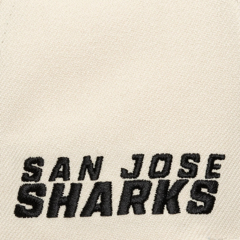 NHL EVERGREEN CREAM BLACK SNAPBACK SHARKS Off White HS9560-SJSOFWH - Image 3 NHL EVERGREEN CREAM BLACK SNAPBACK SHARKS Off White HS9560-SJSOFWH - Image 3