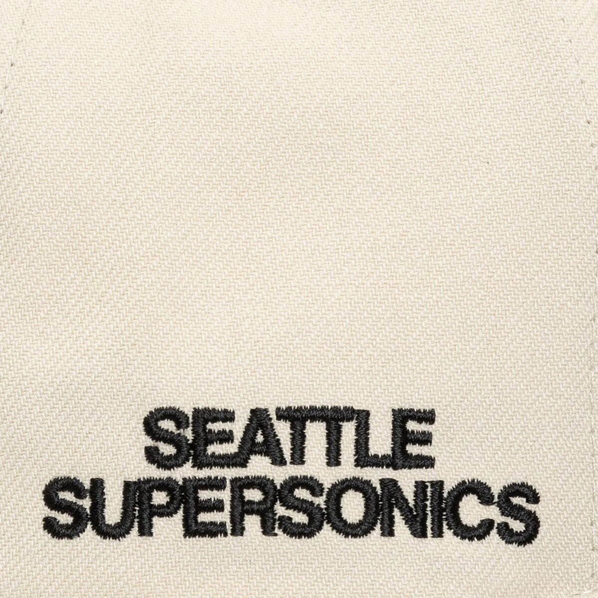 NBA EVERGREEN CREAM BLACK SNAPBACK HWC SUPERSONICS Off White HS9562-SSUOFWH - Image 3