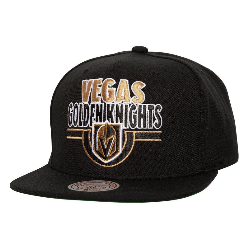 NHL BADGE LINE RETRO SNAPBACK KNIGHTS Black HS9731-VGKBLCK - Image 1 NHL BADGE LINE RETRO SNAPBACK KNIGHTS Black HS9731-VGKBLCK - Image 1