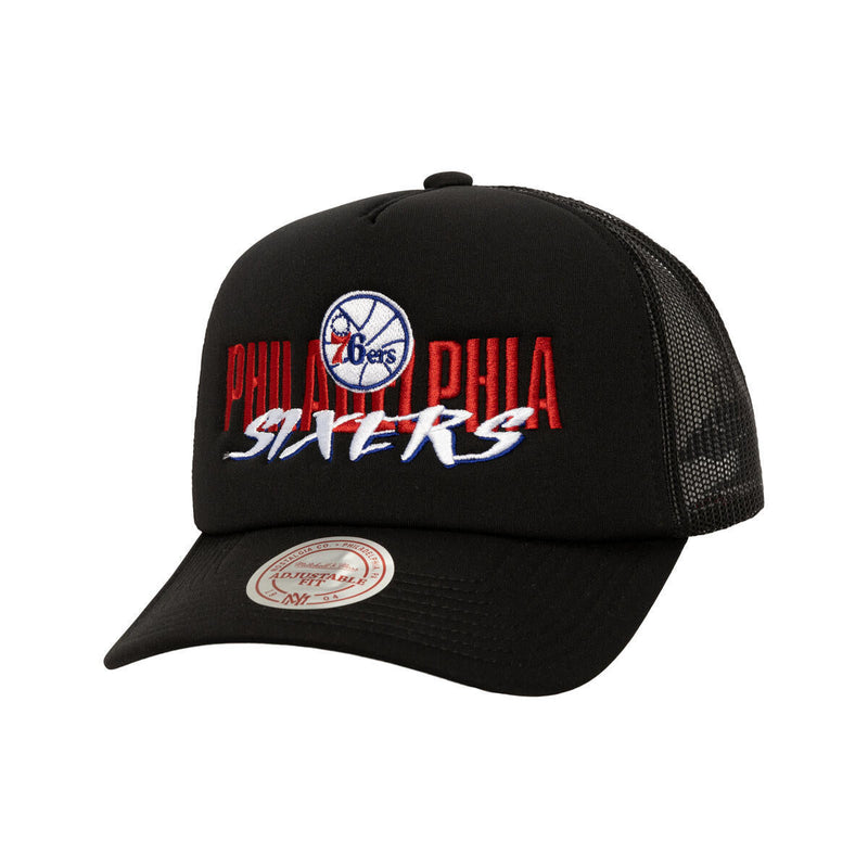 NBA YEAR OF THE SNAKE TRUCKER HWC 76ERS Black HT10060-P76BLCK - Image 3 NBA YEAR OF THE SNAKE TRUCKER HWC 76ERS Black HT10060-P76BLCK - Image 3
