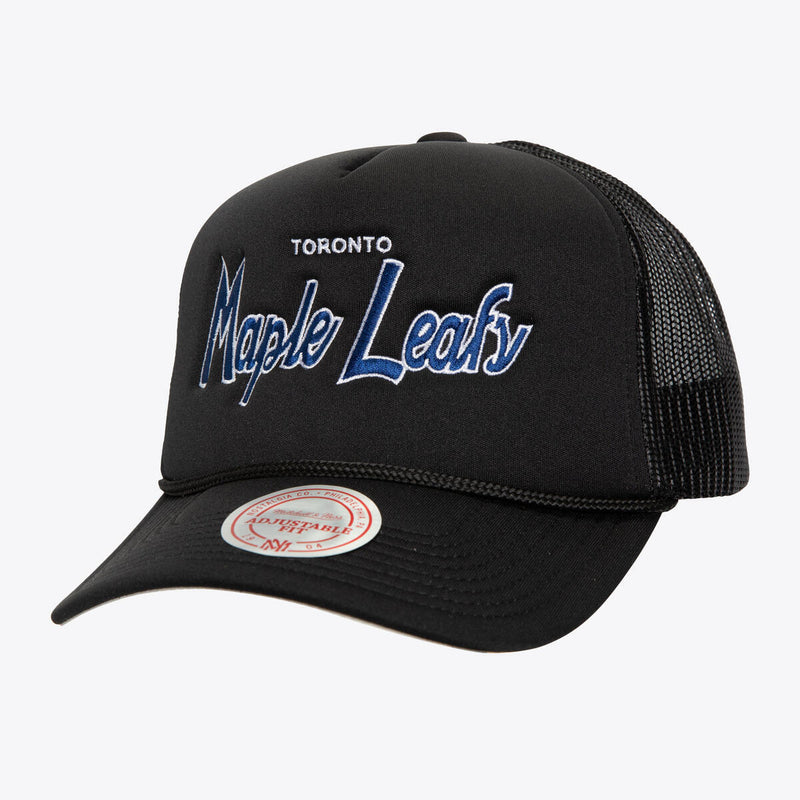 NHL SCRIPT TRUCKER MAPLE LEAFS Black HT8218-TMLBLCK - Image 1 NHL SCRIPT TRUCKER MAPLE LEAFS Black HT8218-TMLBLCK - Image 1