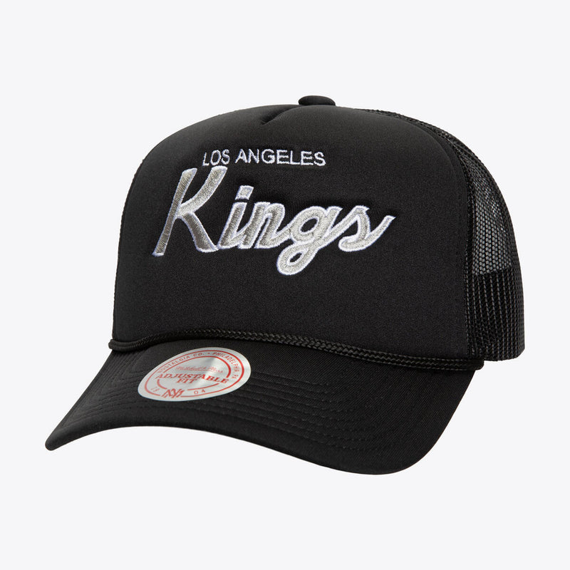 NHL SCRIPT TRUCKER VNTG KINGS Black HT8219-LAKBLCK - Image 1 NHL SCRIPT TRUCKER VNTG KINGS Black HT8219-LAKBLCK - Image 1