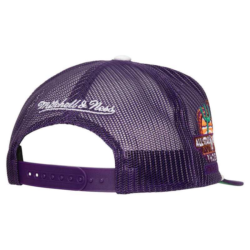 NBA ROPER TRUCKER HWC SUNS Purple HT8227-PSUPURP - Image 2 NBA ROPER TRUCKER HWC SUNS Purple HT8227-PSUPURP - Image 2
