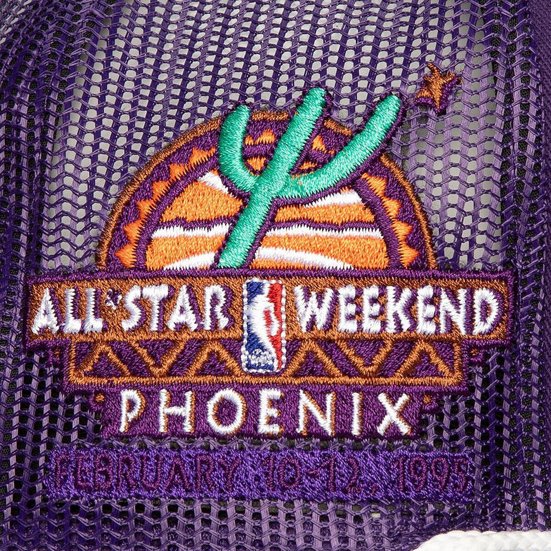 NBA ROPER TRUCKER HWC SUNS Purple HT8227-PSUPURP - Image 3 NBA ROPER TRUCKER HWC SUNS Purple HT8227-PSUPURP - Image 3