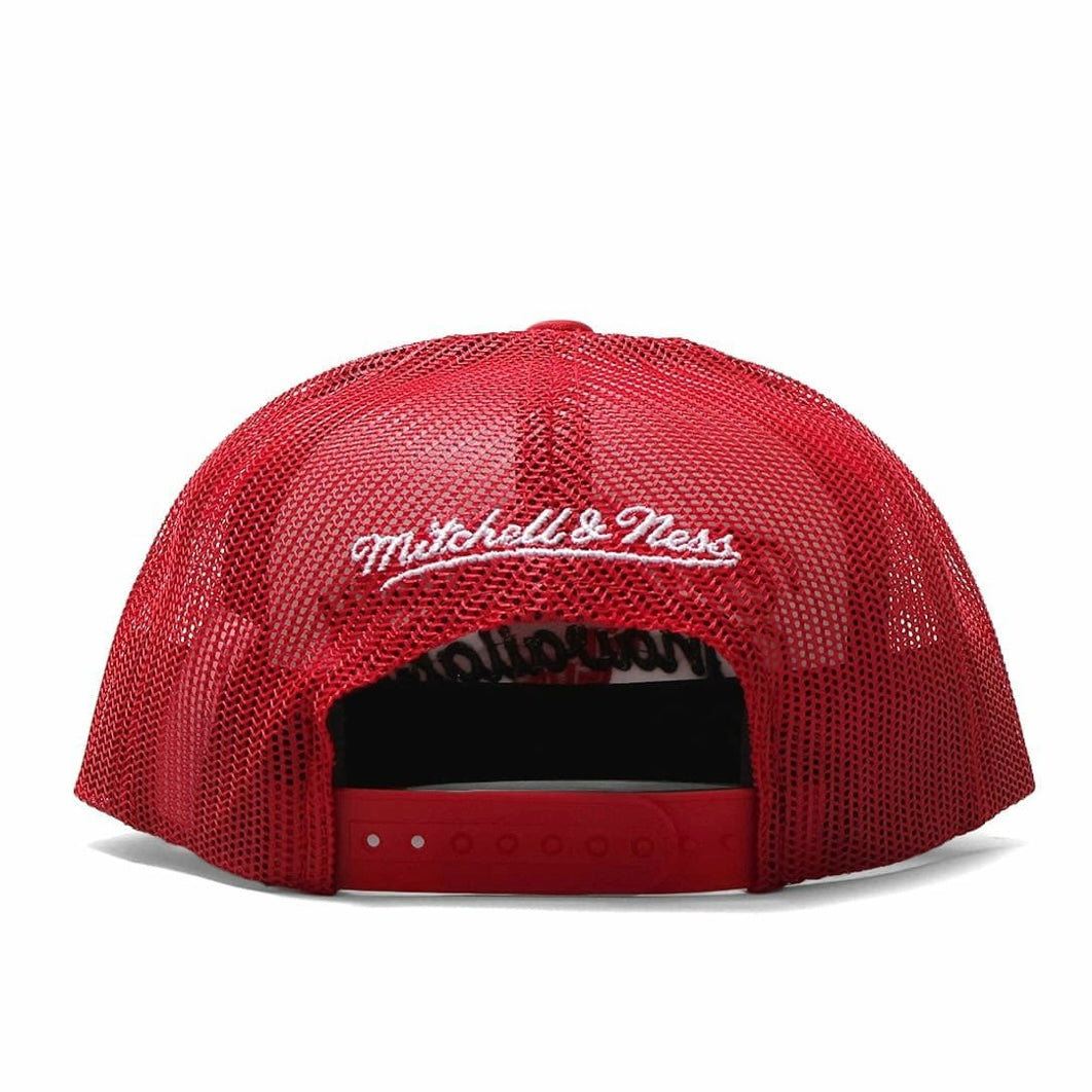 EU SCRIPT LOGO TRUCKER RED