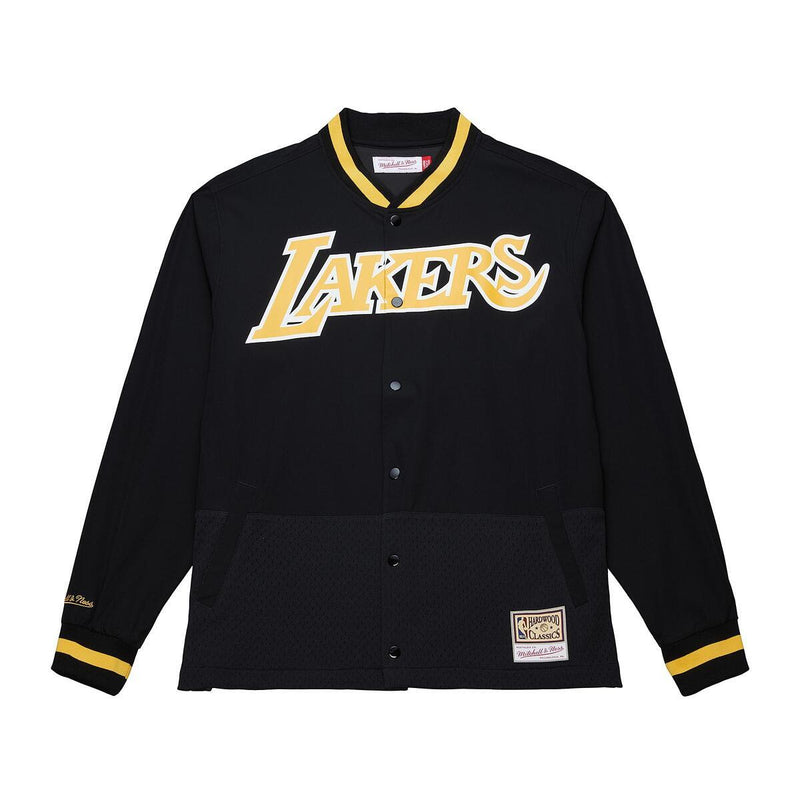 NBA MESH BLOCK COACHES JACKET LAKERS - Image 1 NBA MESH BLOCK COACHES JACKET LAKERS - Image 1