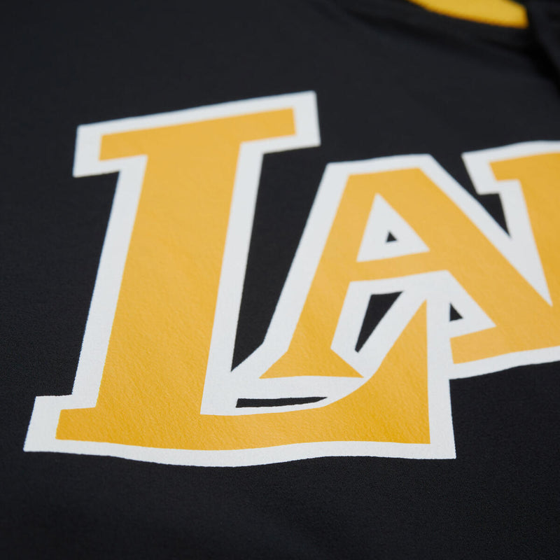 NBA MESH BLOCK COACHES JACKET LAKERS - Image 4 NBA MESH BLOCK COACHES JACKET LAKERS - Image 4