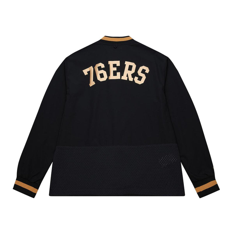 NBA MESH BLOCK COACHES JACKET 76ERS - Image 2 NBA MESH BLOCK COACHES JACKET 76ERS - Image 2