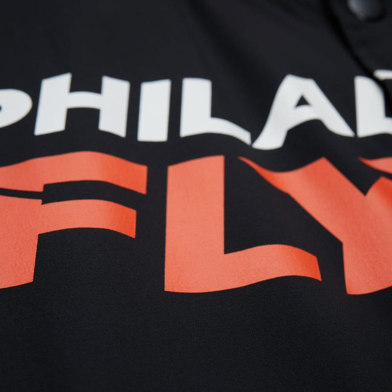 NHL MESH BLOCK COACHES JACKET FLYERS - Image 5 NHL MESH BLOCK COACHES JACKET FLYERS - Image 5