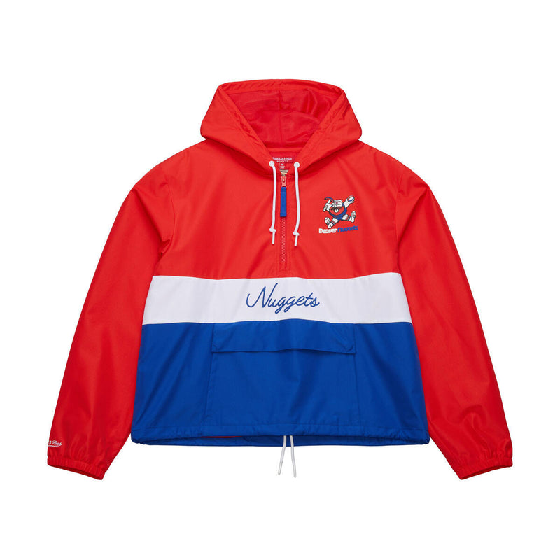 NBA WOMEN'S BLOCKED ANORAK NUGGETS - Image 1 NBA WOMEN'S BLOCKED ANORAK NUGGETS - Image 1