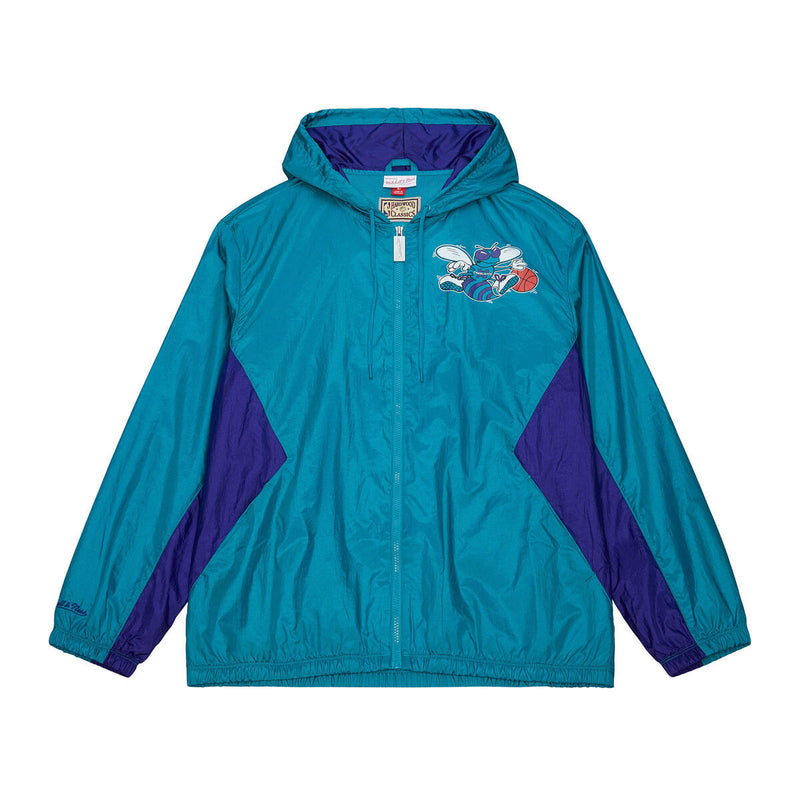 NBA PLAYMAKER FULL ZIP WINDBREAKER CHARLOTTE HORNETS - Image 1 NBA PLAYMAKER FULL ZIP WINDBREAKER CHARLOTTE HORNETS - Image 1