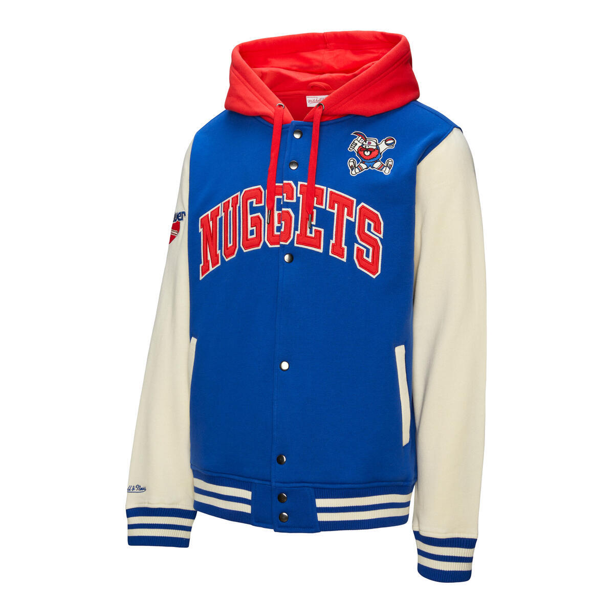 NBA COURTSIDE FLEECE BUTTON FRONT NUGGETS - Image 7
