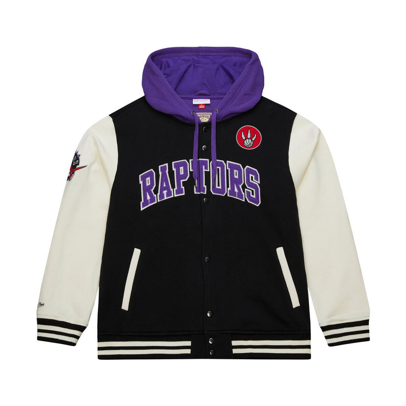 NBA COURTSIDE FLEECE BUTTON FRONT RAPTORS - Image 1 NBA COURTSIDE FLEECE BUTTON FRONT RAPTORS - Image 1