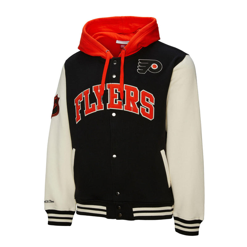 NHL COURTSIDE FLEECE BUTTON FRONT FLYERS - Image 7 NHL COURTSIDE FLEECE BUTTON FRONT FLYERS - Image 7