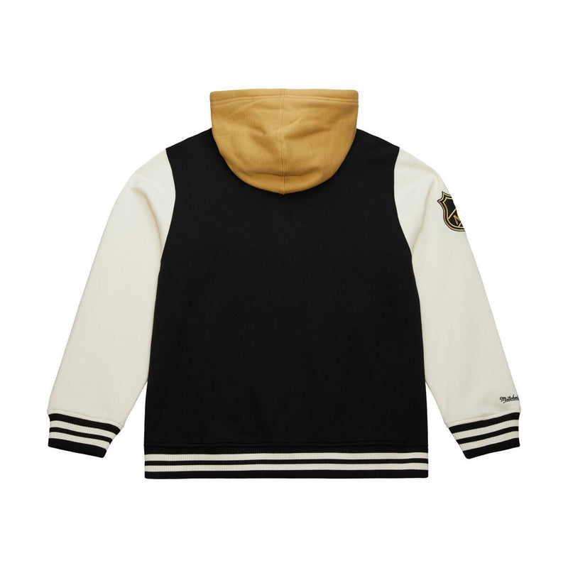 NHL COURTSIDE FLEECE BUTTON FRONT KNIGHTS - Black - Image 2 NHL COURTSIDE FLEECE BUTTON FRONT KNIGHTS - Black - Image 2