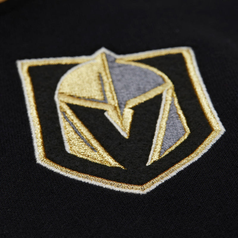 NHL COURTSIDE FLEECE BUTTON FRONT KNIGHTS - Black - Image 4 NHL COURTSIDE FLEECE BUTTON FRONT KNIGHTS - Black - Image 4