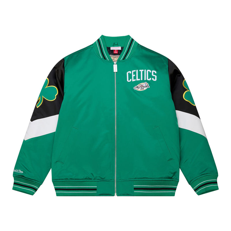 NBA THROW IT BACK HEAVYWEIGHT SATIN JACKET VINTAGE CELTICS - Image 1 NBA THROW IT BACK HEAVYWEIGHT SATIN JACKET VINTAGE CELTICS - Image 1