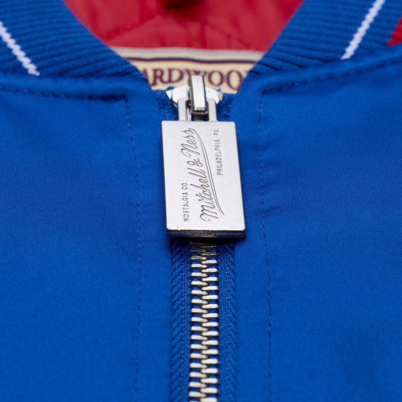 NBA THROW IT BACK HEAVYWEIGHT SATIN JACKET VINTAGE PISTONS - Image 4 NBA THROW IT BACK HEAVYWEIGHT SATIN JACKET VINTAGE PISTONS - Image 4