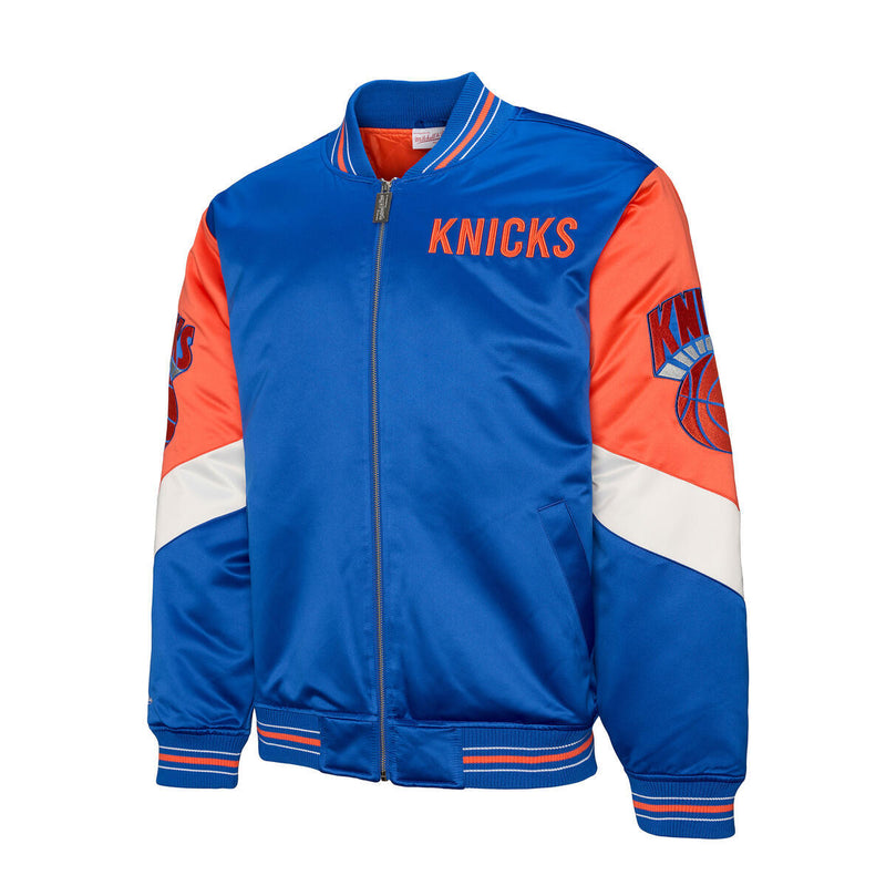 NBA THROW IT BACK HEAVYWEIGHT SATIN JACKET VINTAGE KNICKS - Image 9 NBA THROW IT BACK HEAVYWEIGHT SATIN JACKET VINTAGE KNICKS - Image 9