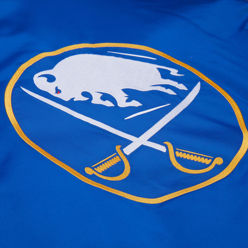 NHL THROW IT BACK HEAVYWEIGHT SATIN JACKET CURRENT SABRES - Image 8 NHL THROW IT BACK HEAVYWEIGHT SATIN JACKET CURRENT SABRES - Image 8