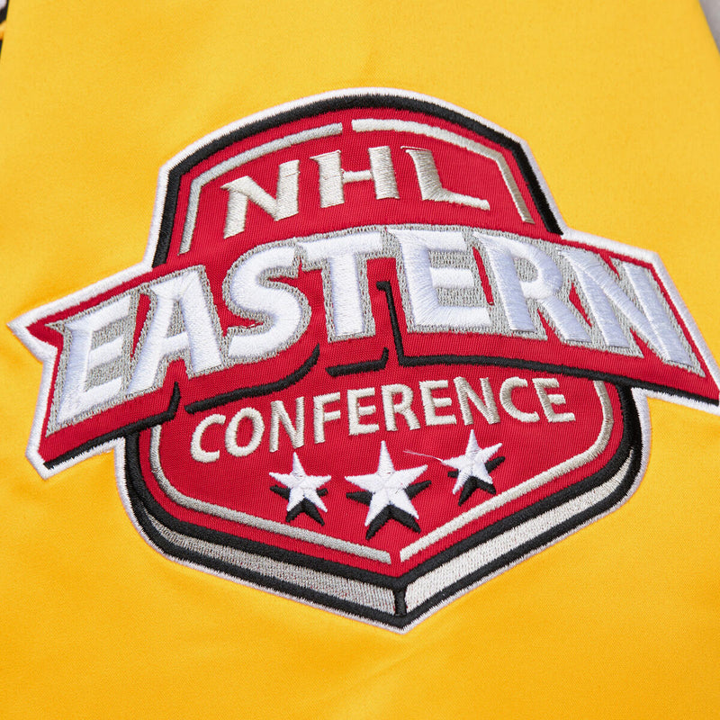 NHL PRIMETIME HEAVYWEIGHT SATIN JACKET CURRENT LOGO BRUINS Black JK8077-BBNBLCK - Image 5 NHL PRIMETIME HEAVYWEIGHT SATIN JACKET CURRENT LOGO BRUINS Black JK8077-BBNBLCK - Image 5