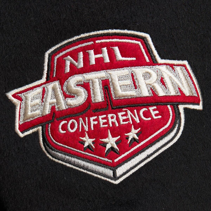 NHL TEAM HISTORY VARSITY JACKET CURRENT LOGO BRUINS Black JK8080-BBNBLCK - Image 4 NHL TEAM HISTORY VARSITY JACKET CURRENT LOGO BRUINS Black JK8080-BBNBLCK - Image 4