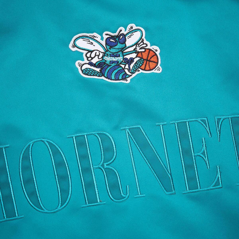NBA TEAM OG 3.0 LIGHTWEIGHT SATIN JACKET VINTAGE LOGO HORNETS Hornets Blue JK8087-CHOHRBL - Image 6 NBA TEAM OG 3.0 LIGHTWEIGHT SATIN JACKET VINTAGE LOGO HORNETS Hornets Blue JK8087-CHOHRBL - Image 6