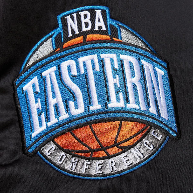 NBA PRIMETIME HEAVYWEIGHT SATIN JACKET VINTAGE LOGO HEAT - Image 5 NBA PRIMETIME HEAVYWEIGHT SATIN JACKET VINTAGE LOGO HEAT - Image 5