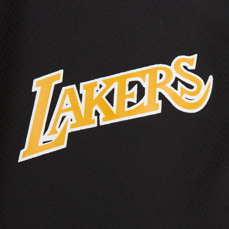 NBA COACHES JACKET LAKERS Black JK8698-LALBLCK - Image 3 NBA COACHES JACKET LAKERS Black JK8698-LALBLCK - Image 3