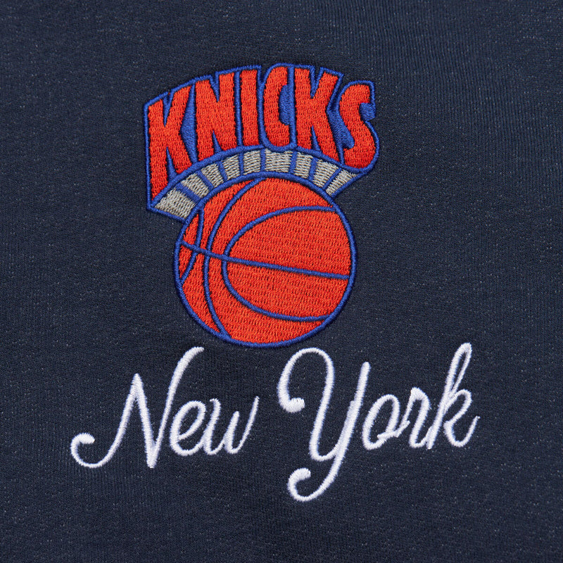 NBA WASHED FLEECE VARSITY JACKET KNICKS White JK9077-NYKWHIT - Image 4 NBA WASHED FLEECE VARSITY JACKET KNICKS White JK9077-NYKWHIT - Image 4