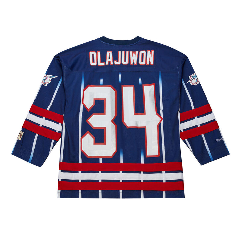 NBA MAXXED OUT FASHION HOCKEY JERSEY ROCKETS HAKEEM OLAJUWON - Image 2 NBA MAXXED OUT FASHION HOCKEY JERSEY ROCKETS HAKEEM OLAJUWON - Image 2