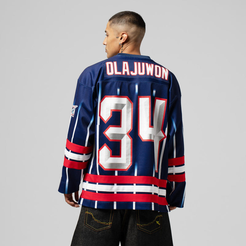 NBA MAXXED OUT FASHION HOCKEY JERSEY ROCKETS HAKEEM OLAJUWON - Image 10 NBA MAXXED OUT FASHION HOCKEY JERSEY ROCKETS HAKEEM OLAJUWON - Image 10