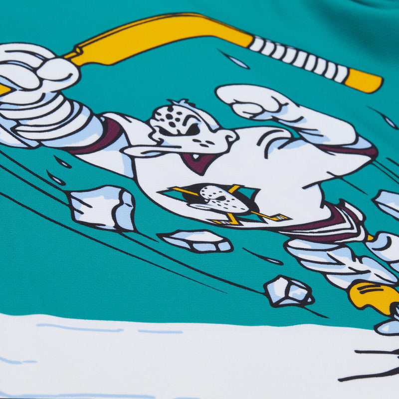 NHL ALTERNATE JERSEY DUCKS 1995 TEEMU SELANNE - DUCKS TEAL - Image 3 NHL ALTERNATE JERSEY DUCKS 1995 TEEMU SELANNE - DUCKS TEAL - Image 3