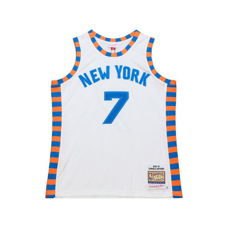 NBA AUTHENTIC JERSEY KNICKS 2015 CARMELO ANTHONY - Image 1 NBA AUTHENTIC JERSEY KNICKS 2015 CARMELO ANTHONY - Image 1