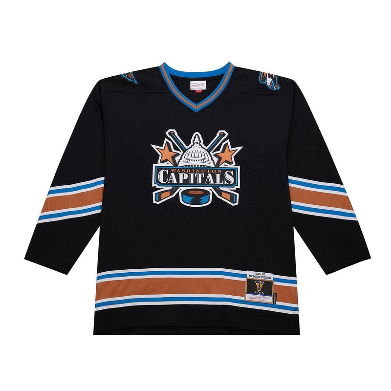 NHL POWER PLAY ROOKIE JERSEY CAPITALS 2005 ALEXANDER OVECHKIN Black JY14226-WCABLCK - Image 1 NHL POWER PLAY ROOKIE JERSEY CAPITALS 2005 ALEXANDER OVECHKIN Black JY14226-WCABLCK - Image 1