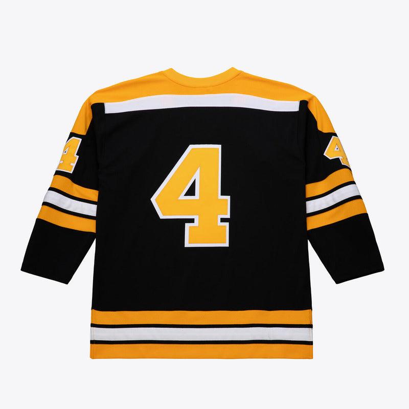 NHL DARK JERSEY BLUE LINE 2.0 BRUINS 1971 BOBBY ORR - Black - Image 4 NHL DARK JERSEY BLUE LINE 2.0 BRUINS 1971 BOBBY ORR - Black - Image 4