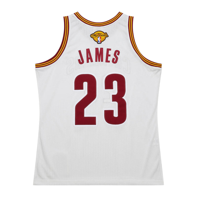 NBA WHITE JERSEY CAVALIERS 2015 LEBRON JAMES White JY8692-CCAWHIT - Image 2 NBA WHITE JERSEY CAVALIERS 2015 LEBRON JAMES White JY8692-CCAWHIT - Image 2