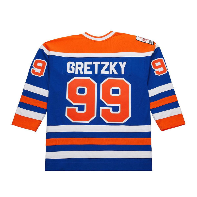 NHL DARK JERSEY OILERS 1979 WAYNE GRETZKY Royal JY8745-EDOROYA - Image 2 NHL DARK JERSEY OILERS 1979 WAYNE GRETZKY Royal JY8745-EDOROYA - Image 2