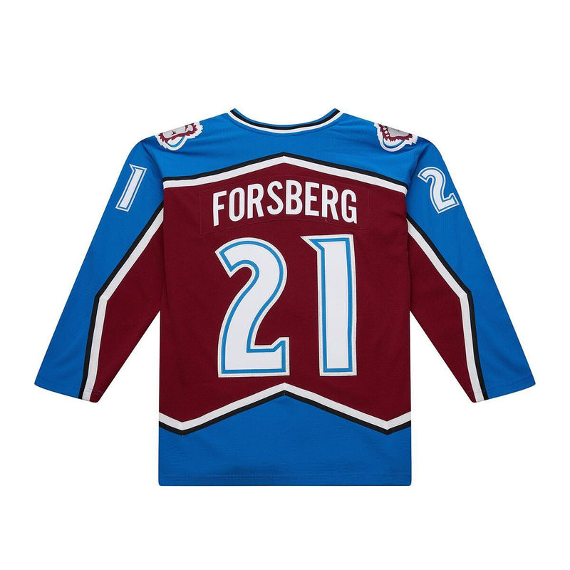 NHL DARK JERSEY AVALANCHE 1995 PETER FORSBERG - Maroon - Image 2 NHL DARK JERSEY AVALANCHE 1995 PETER FORSBERG - Maroon - Image 2