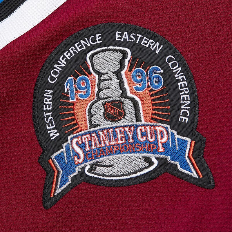 NHL DARK JERSEY AVALANCHE 1995 PETER FORSBERG - Maroon - Image 5 NHL DARK JERSEY AVALANCHE 1995 PETER FORSBERG - Maroon - Image 5